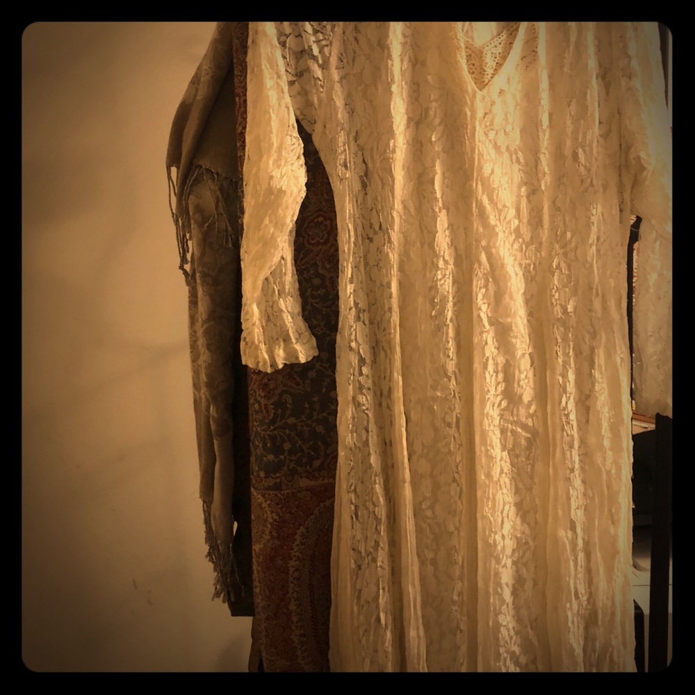 Gypsy Lace Dress/wedfibfdfsz